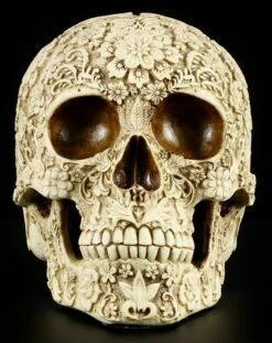 Totenkopf - Flower Skull -FIGUREN Verkäufe 10047 4 flower skull 4 1280x1280