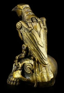 Steampunk Figur - Rabe Auf Totenkopf -FIGUREN Verkäufe 11101 2 steampunk figur 2 1280x1280