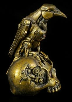 Steampunk Figur - Rabe Auf Totenkopf -FIGUREN Verkäufe 11101 5 steampunk figur 5 1280x1280