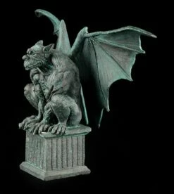 Gargoyle Figur - Magus Sitzt Auf Sockel -FIGUREN Verkäufe 11533 2 gargoyle figur 2 1280x1280