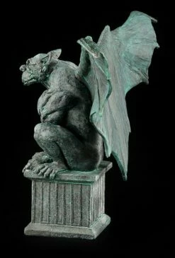 Gargoyle Figur - Magus Sitzt Auf Sockel -FIGUREN Verkäufe 11533 3 gargoyle figur 3 1280x1280
