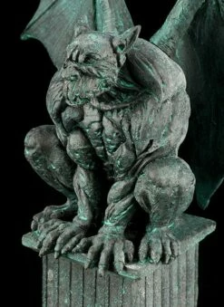 Gargoyle Figur - Magus Sitzt Auf Sockel -FIGUREN Verkäufe 11533 8 gargoyle figur 8 1280x1280