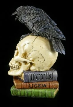 Alchemy The Vault - Rabe Auf Totenkopf - Poes Raven -FIGUREN Verkäufe 11545 1 poes raven 1 1280x1280
