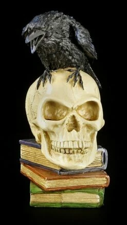 Alchemy The Vault - Rabe Auf Totenkopf - Poes Raven -FIGUREN Verkäufe 11545 6 poes raven 6 1280x1280