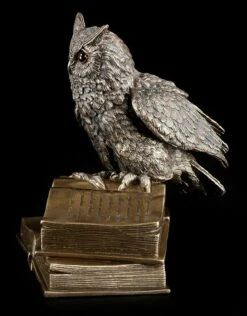 Weise Eule - Figur Sitzend Auf Büchern -FIGUREN Verkäufe 11589 2 weise eule 2 1280x1280