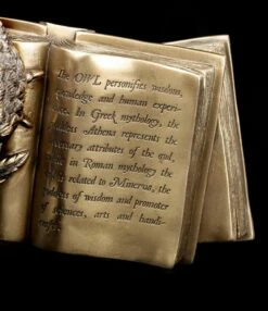 Weise Eule - Figur Sitzend Auf Büchern -FIGUREN Verkäufe 11589 7 weise eule 7 1280x1280