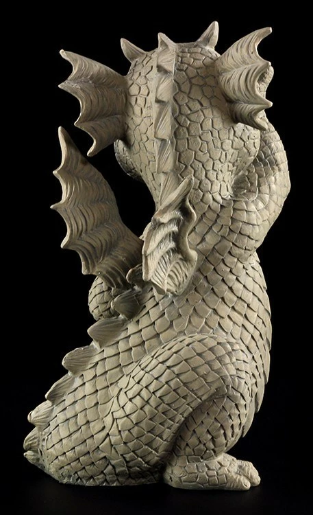 Garten Figur - Drache Frechdachs 6 Garten Figur - Drache Frechdachs – Bild 4