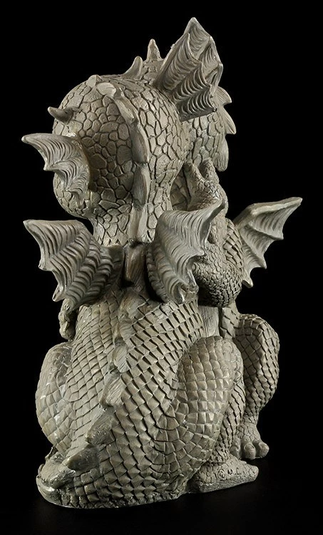 Gartenfigur - Drachen Paar Küsst Sich 5 Gartenfigur - Drachen Paar Küsst Sich – Bild 3