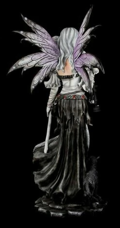 Elfen Statue 140 Cm Mit Katze XXL - Black Magica -FIGUREN Verkäufe 12006 4 hexen statue 4 1280x1280