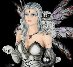 Elfen Statue 140 Cm Mit Katze XXL - Black Magica -FIGUREN Verkäufe 12006 8 hexen statue 8 1280x1280