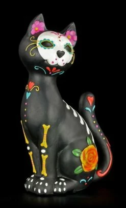 Katzen Figur - Day Of The Dead - Kitty