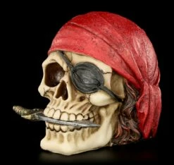 Totenkopf - Pirat Mit Rotem Kopftuch -FIGUREN Verkäufe 13677 2 totenkopf pirat kopftuch 2 1280x1280