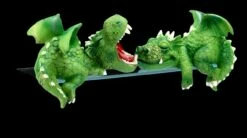 Kantenhocker Set - Süße Grüne Drachen -FIGUREN Verkäufe 2D 837 2406 Kantenhocker Set Susse grune Drachen 12 1280x1280