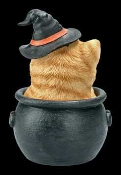 Tabby Hexen-Katze In Kessel -FIGUREN Verkäufe 2D AMI 138003 Tabby Hexen Katze in Kessel 59vNiBG6akUOVN 1280x1280