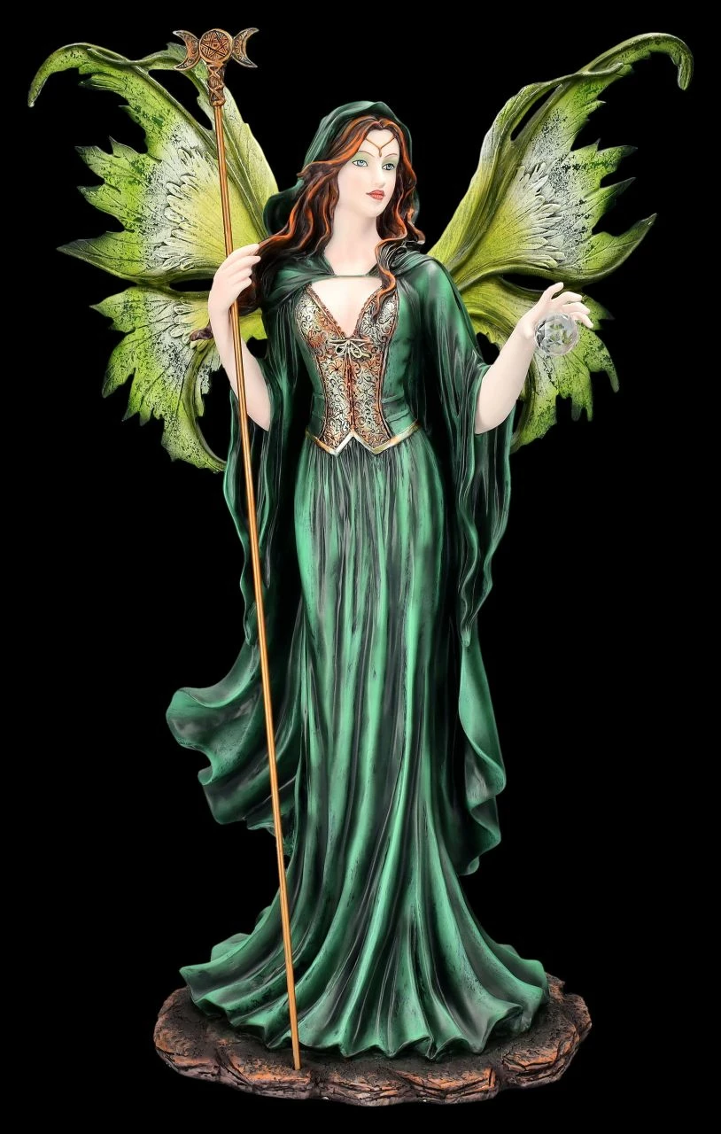 Elfen Figur - Arboris Hüterin Des Waldes 4 Elfen Figur - Arboris Hüterin Des Waldes – Bild 2