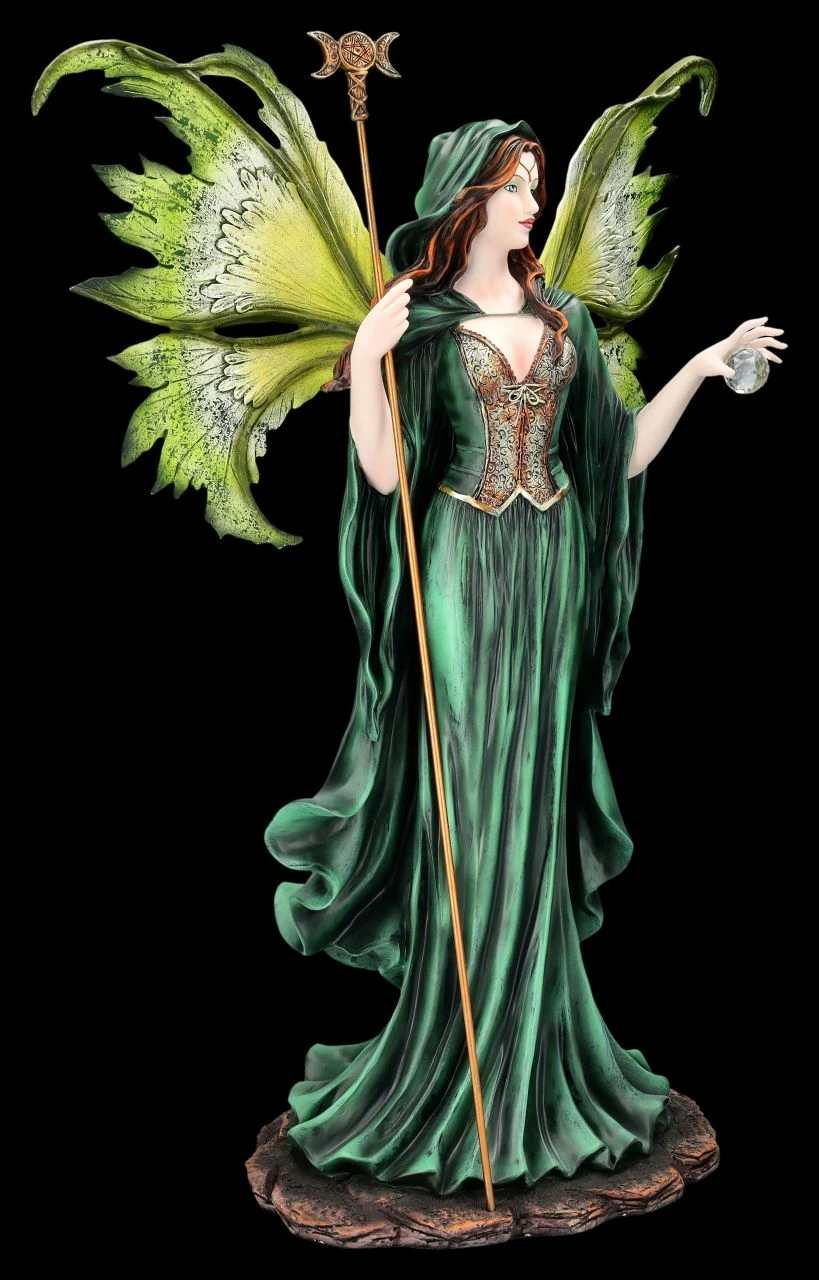 Elfen Figur - Arboris Hüterin Des Waldes 8 Elfen Figur - Arboris Hüterin Des Waldes – Bild 6