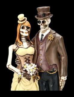 Skelett Brautpaar Figur - Steampunk - I Do -FIGUREN Verkäufe 2D Ersatzbilder ML12437 9 1280x1280