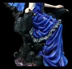 Elfen Figur - Rabenkönigin Auf Thron -FIGUREN Verkäufe 2D FD0309A Elfen Figur Rabenkoenigin auf Thron 17 1280x1280