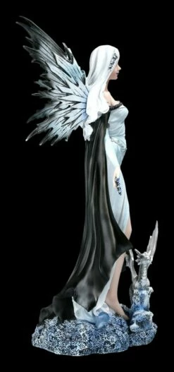 Elfen Figur - Winterkönigin Mit Drache -FIGUREN Verkäufe 2D FD0406A Elfen Figur Winterkoenigin mit Drache 5 1280x1280