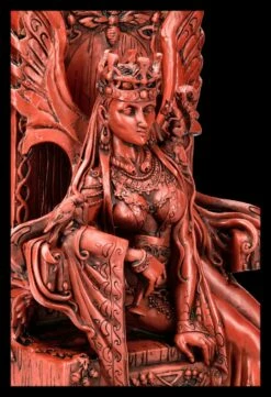 Keltische Göttin Figur - Queen Maeve - Rot -FIGUREN Verkäufe 2D FS12187 Keltische Goettin Figur Queen Maeve rot 2 1280x1280