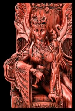 Keltische Göttin Figur - Queen Maeve - Rot -FIGUREN Verkäufe 2D FS12187 Keltische Goettin Figur Queen Maeve rot 3 1280x1280