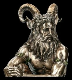 Pan Figur - Auf Stein Sitzend Mit Pan Flöte -FIGUREN Verkäufe 2D FS12733 Pan Figur Auf Stein sitzend mit Pan Floete 2 1280x1280