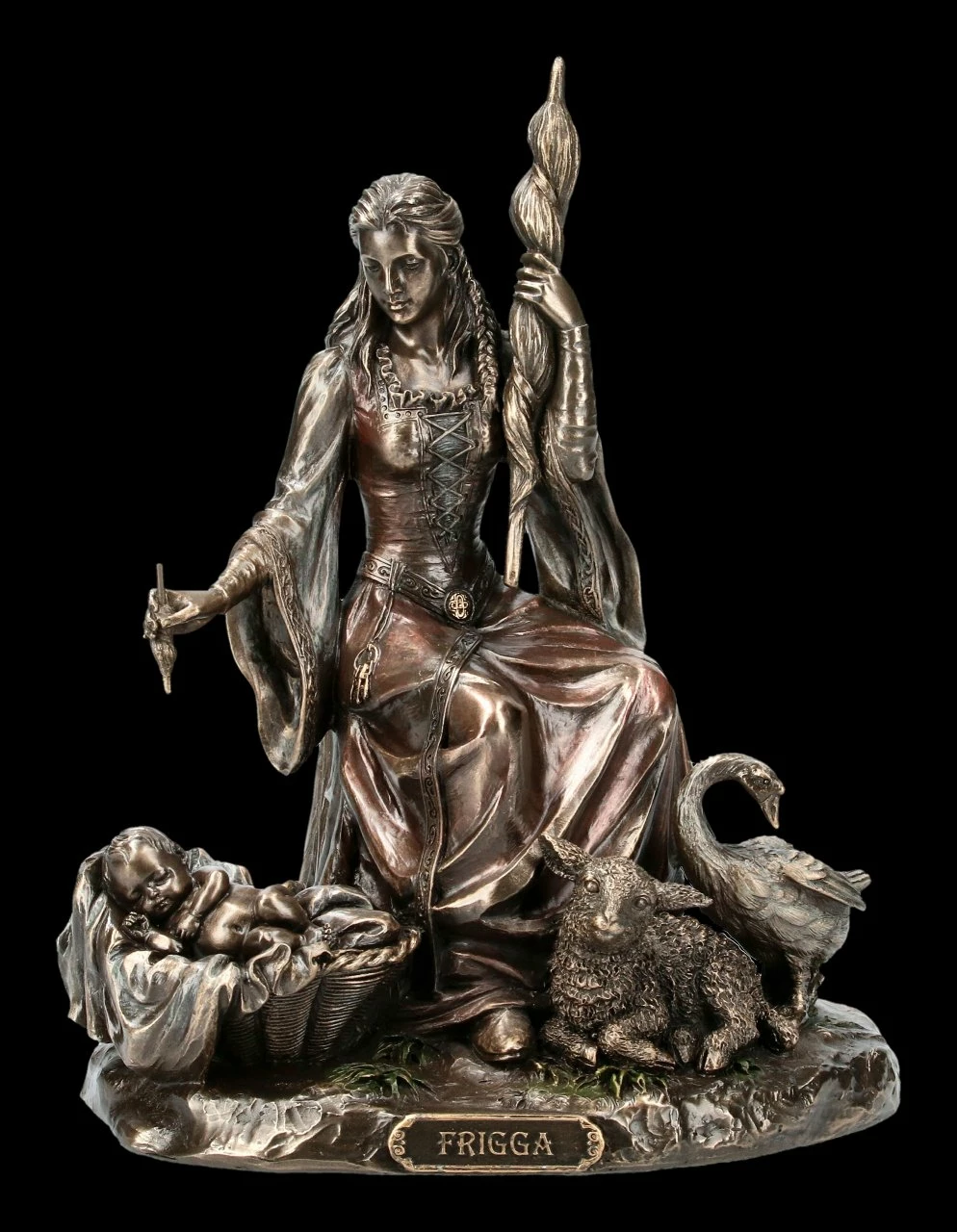 Frigga Figur - Nordische Göttin Der Liebe Und Ehe 3 Frigga Figur - Nordische Göttin Der Liebe Und Ehe