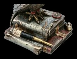 Steampunk Figur - Eule Wissensdurst -FIGUREN Verkäufe 2D FS14324 Steampunk Figur Eule Wissensdurst 2 1280x1280