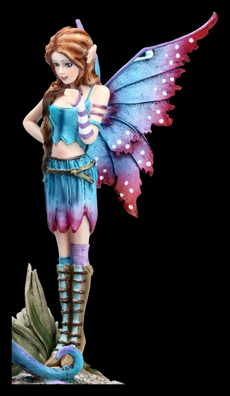 Elfen Figur Mit Drache - Bad Dragon By Amy Brown 8 Elfen Figur Mit Drache - Bad Dragon By Amy Brown – Bild 6