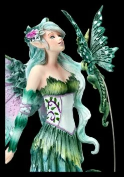 Elfen Figur Mit Drache - Discovery By Amy Brown -FIGUREN Verkäufe 2D FS19185 Elfen Figur mit Drache Discovery by Amy Brown 2 1280x1280