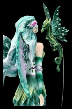 Elfen Figur Mit Drache - Discovery By Amy Brown -FIGUREN Verkäufe 2D FS19185 Elfen Figur mit Drache Discovery by Amy Brown 3 1280x1280
