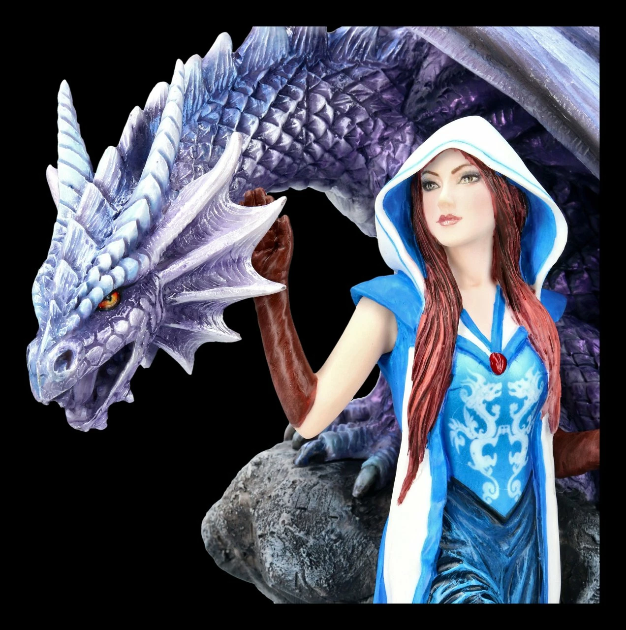 Drachen Figur Mit Zauberin - Dragon Mage 9 Drachen Figur Mit Zauberin - Dragon Mage – Bild 7