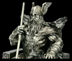 Odin Figur - Göttervater Auf Thron Mit Wölfen 14 Odin Figur - Göttervater Auf Thron Mit Wölfen -FIGUREN Verkäufe 2D FS19272 Odin Figur Goettervater auf Thron mit Woelfen 2 1280x1280