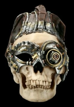 Steampunk Totenkopf - Dreadlock Device - Groß -FIGUREN Verkäufe 2D FS19469 Steampunk Totenkopf Dreadlock Device gross 1 1280x1280