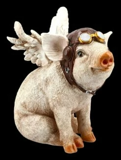 Schweine Figur - When Pigs Fly