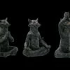 Schwarzen Yoga Katzen Figuren - 3er Set -FIGUREN Verkäufe 2D FS20677 Schwarzen Yoga Katzen Figuren 3er Set 2 1280x1280