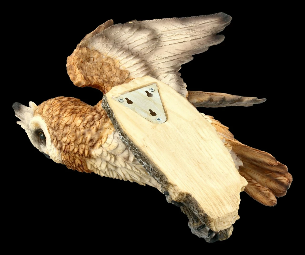 Wandrelief - Waldohreule Auf Ast Sitzend 6 Wandrelief - Waldohreule Auf Ast Sitzend – Bild 4