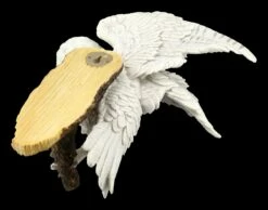 Wandrelief - Schneeeule Auf Ast Sitzend -FIGUREN Verkäufe 2D FS20799 Wandrelief Schneeeule auf Ast sitzend 4 1280x1280