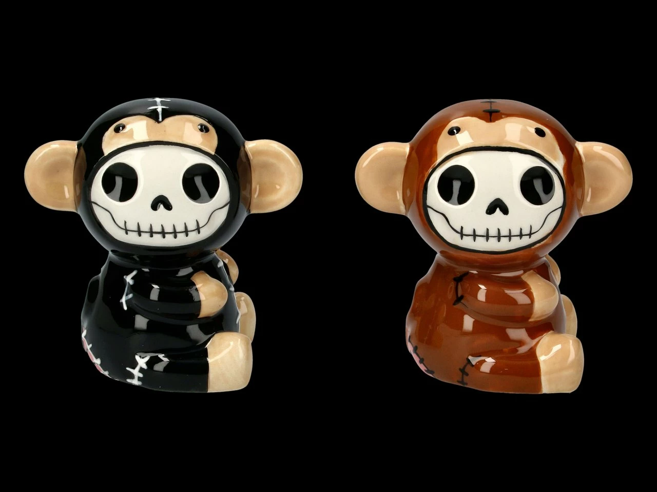 Furrybones Salz Und Pfeffer Streuer - Munky 4 Furrybones Salz Und Pfeffer Streuer - Munky – Bild 2