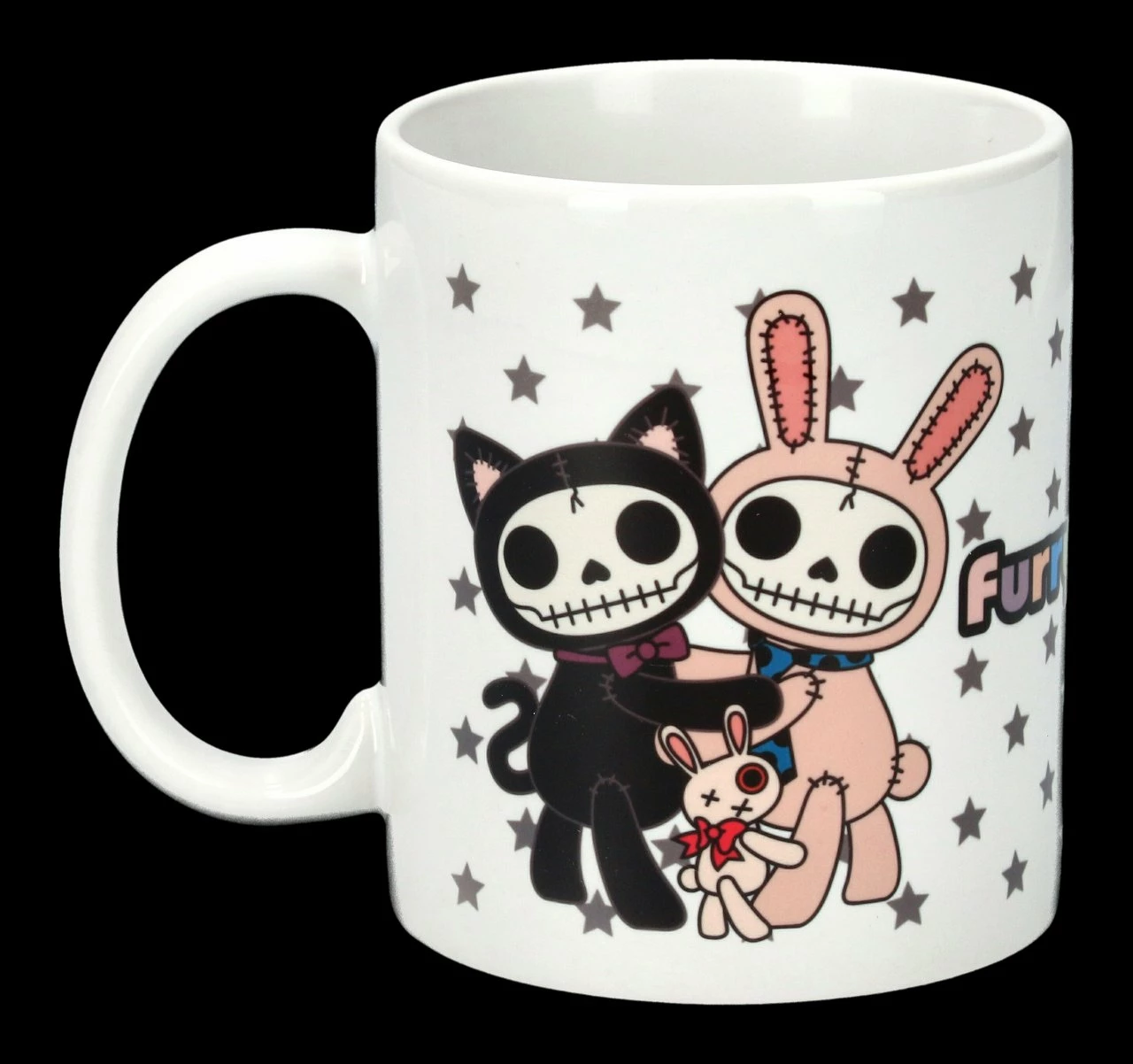 Furrybones Keramik Tasse - Bun-Bun & Mao-Mao 6 Furrybones Keramik Tasse - Bun-Bun & Mao-Mao – Bild 4