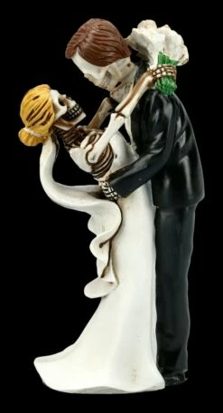 Skelett Figur - Brautpaar Love Never Dies - My One And Only