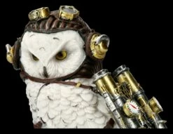 Steampunk Eulen Figur - The Aviator -FIGUREN Verkäufe 2D FS21591 Steampunk Eule The Aviator 2 1280x1280