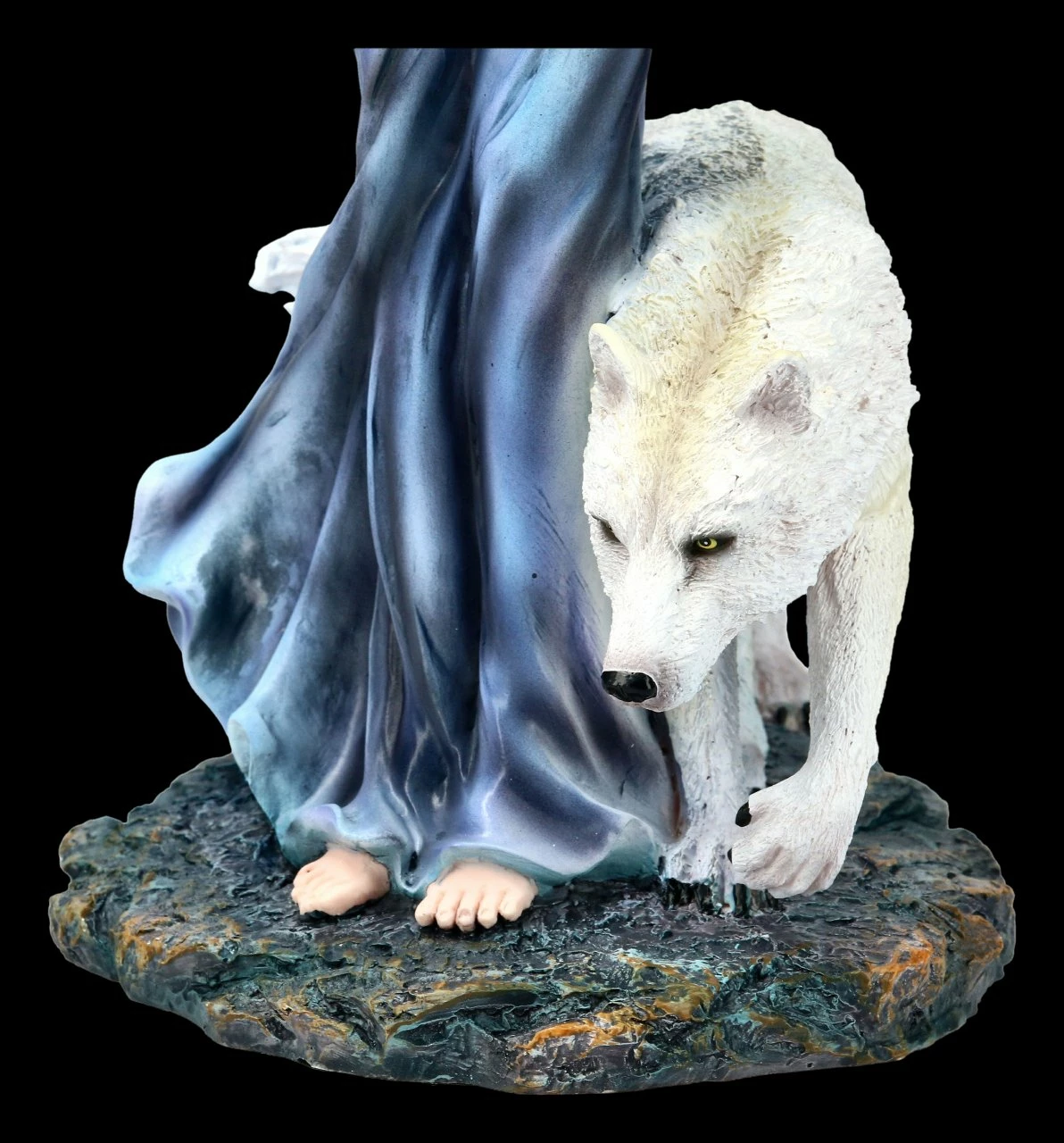 Elfen Figur - Corelei Mit Eule Und Wolf 10 Elfen Figur - Corelei Mit Eule Und Wolf – Bild 8