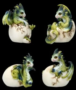 Drachen Figuren - Hatchlings Emergence - 4er Set