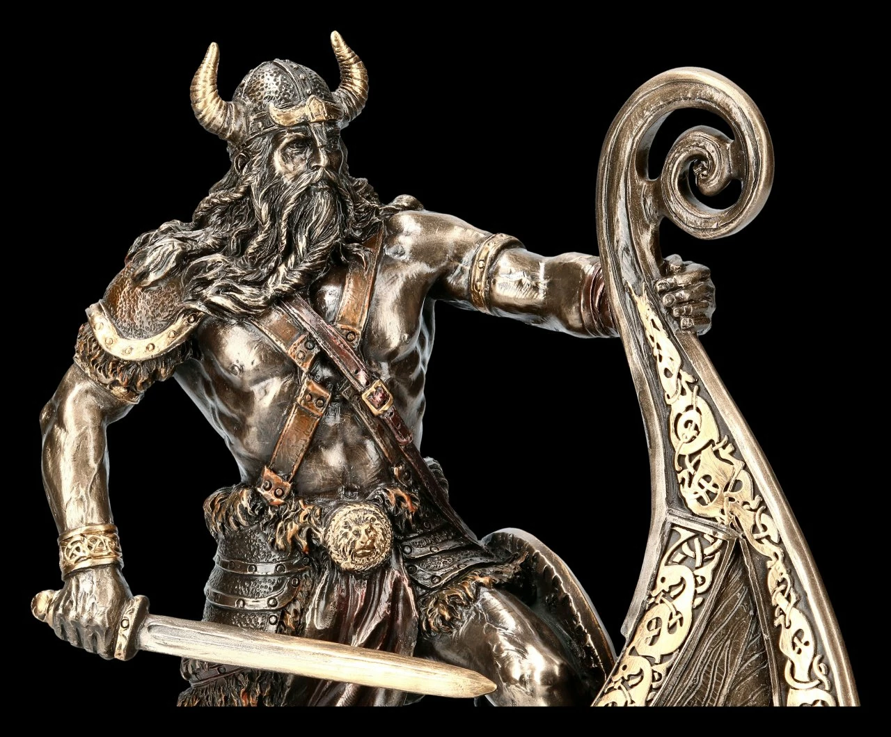 Wikinger Figur - Halvor Mit Gehörntem Helm 8 Wikinger Figur - Halvor Mit Gehörntem Helm – Bild 6