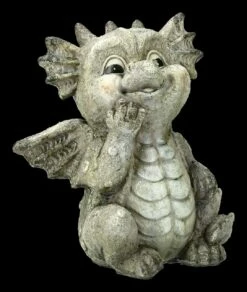 Garten Drachen Figuren Set - Sitzend -FIGUREN Verkäufe 2D FS21819 Gartenfiguren Suesses Drachen Figuren Set sitzend 6 1280x1280