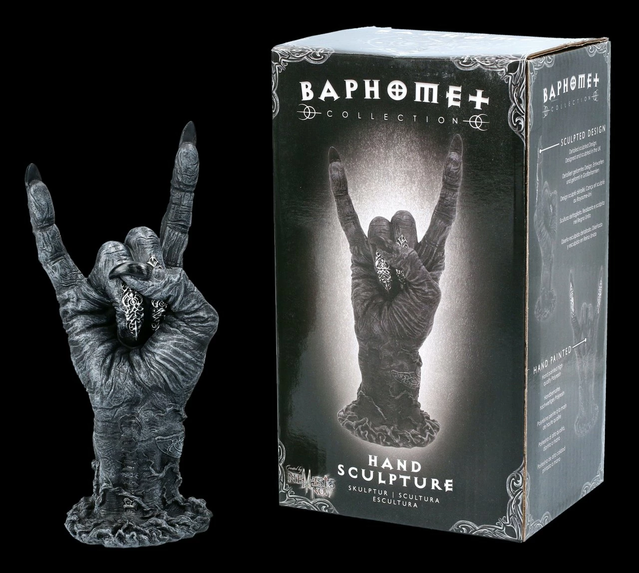 NEMESIS NOW Baphomet Hand - Horns 4 NEMESIS NOW Baphomet Hand - Horns – Bild 2