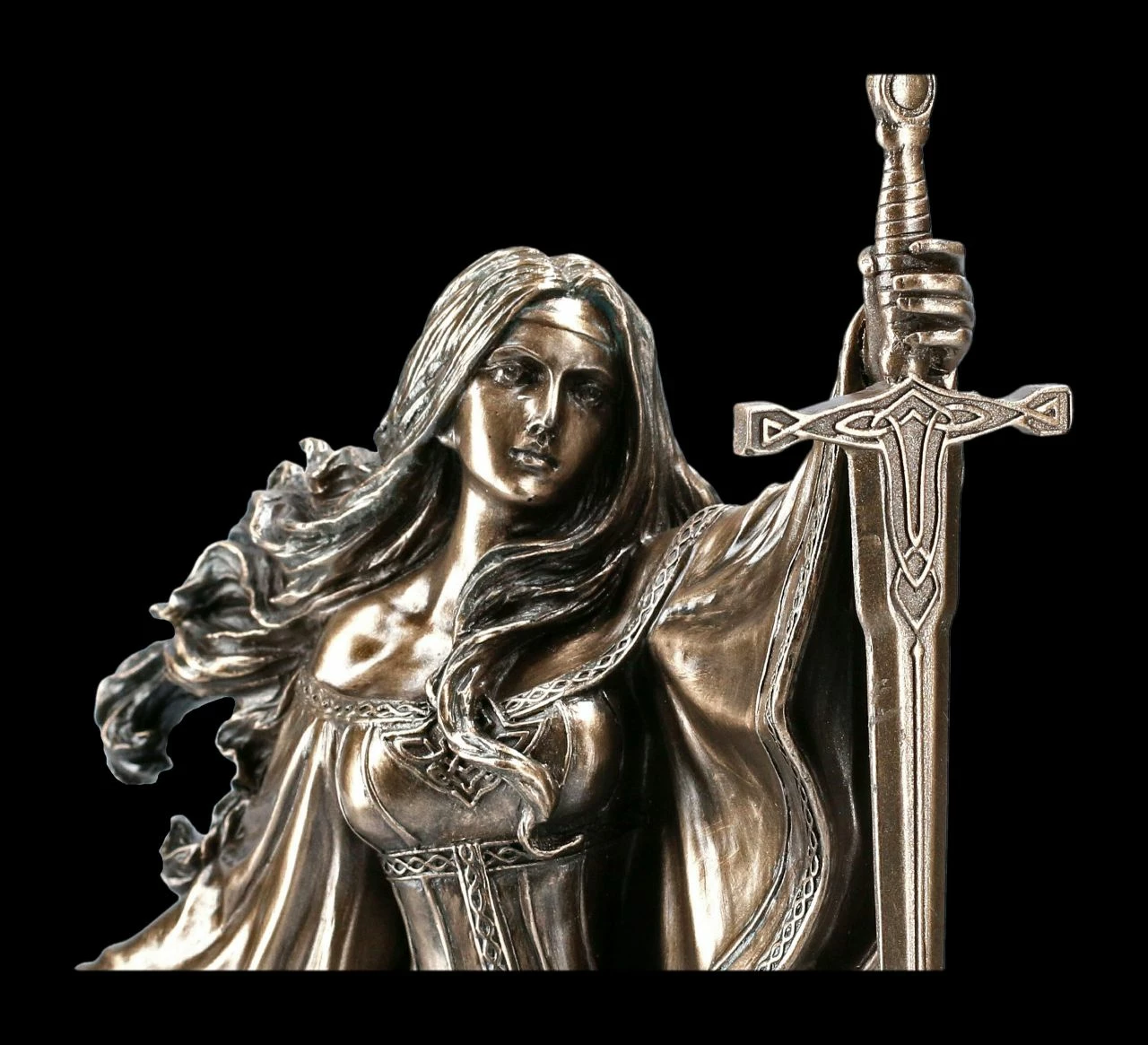 Nimue Figur - Lady Of The Lake - Bronziert 9 Nimue Figur - Lady Of The Lake - Bronziert – Bild 7