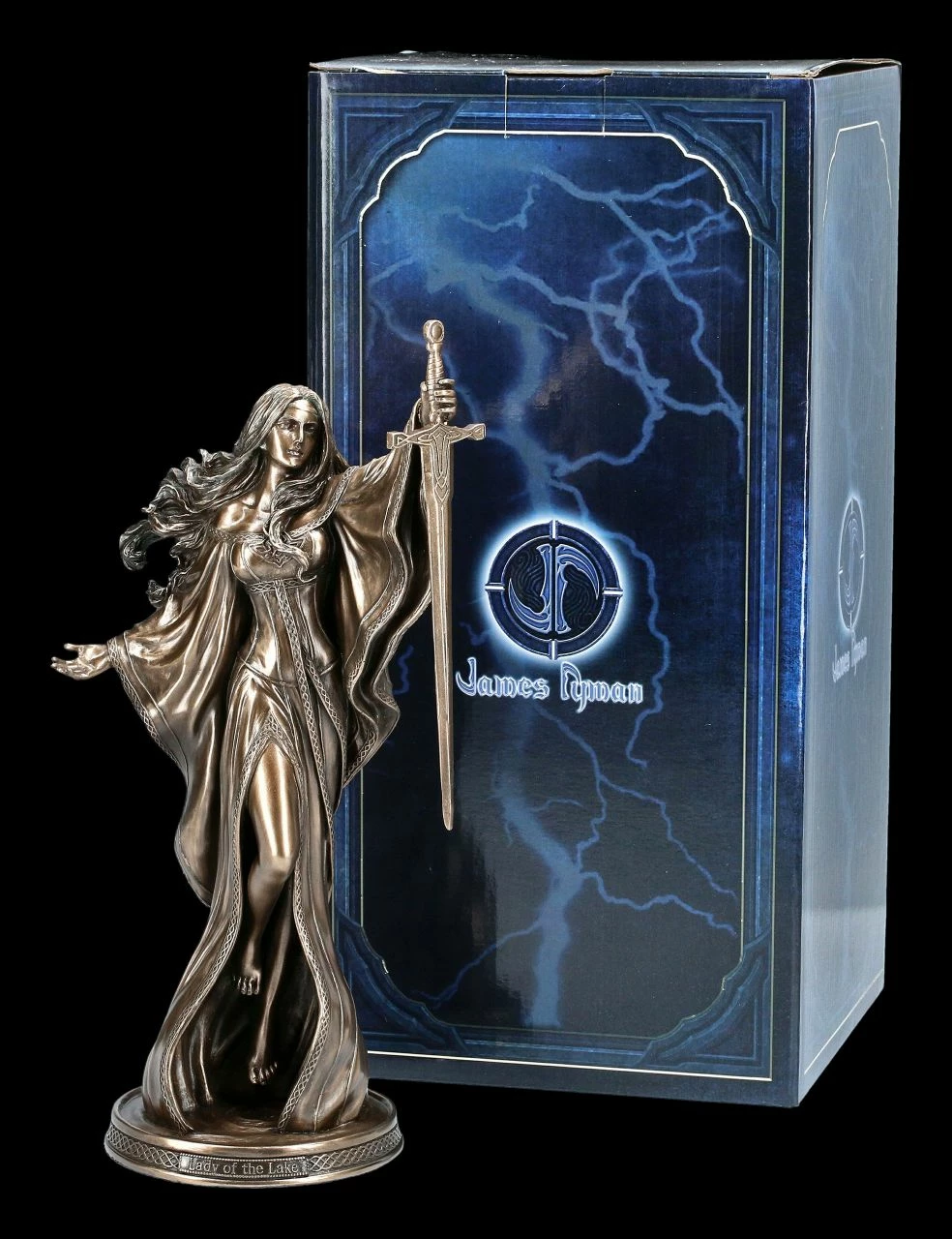 Nimue Figur - Lady Of The Lake - Bronziert 4 Nimue Figur - Lady Of The Lake - Bronziert – Bild 2