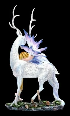 Elfen Figur Schläft Auf Weißem Hirsch 12 Elfen Figur Schläft Auf Weißem Hirsch -FIGUREN Verkäufe 2D FS22396 Elfen Figur Schl ft auf weissem Hirsch 6 1280x1280